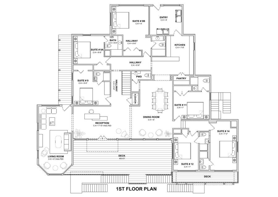 First floor, proposal 1